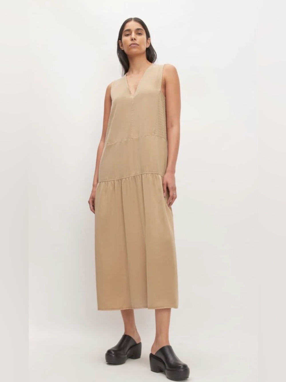 Everlane V Neck Dress